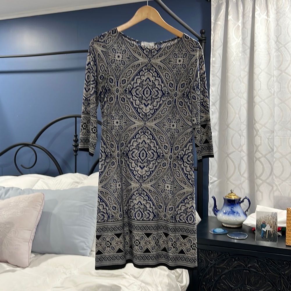 Easy care pullover dress